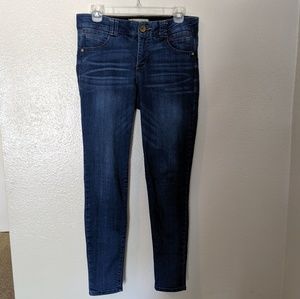 Democracy "Ab" technology skinny jeans